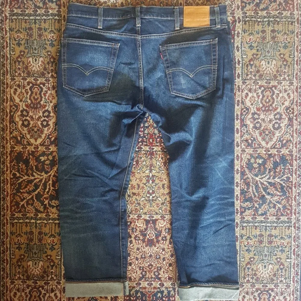 🌈 Authentic Levi's 511 Premium Selvedge jeans SOLD - Picture 4 of 4
